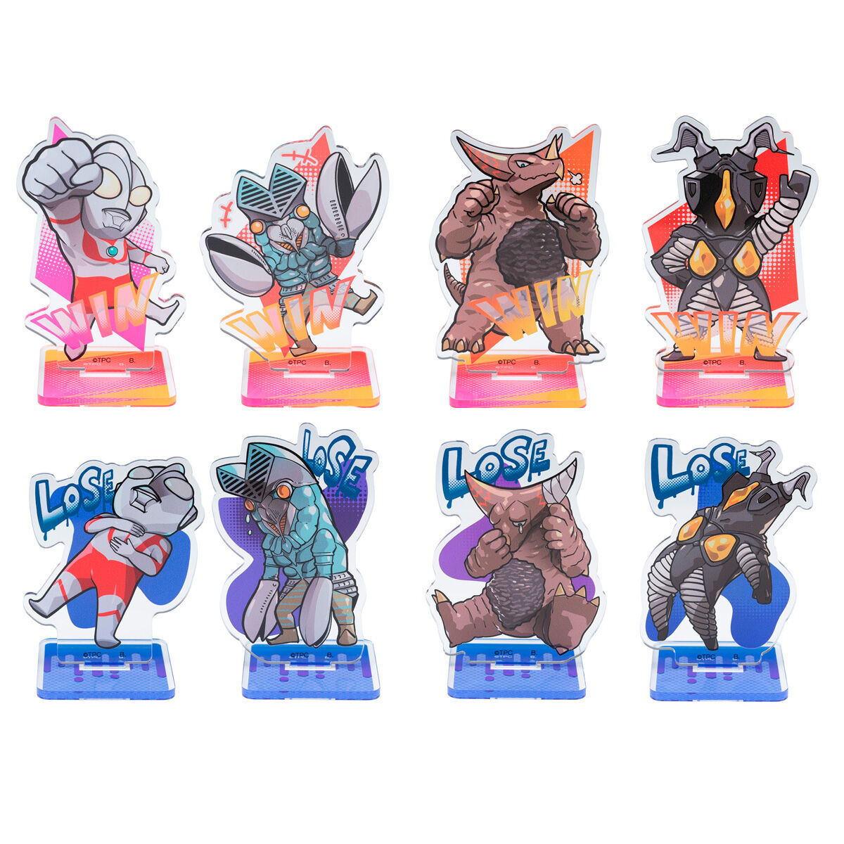 ウルトラマン 勝負の行方シリーズ アクリルスタンド