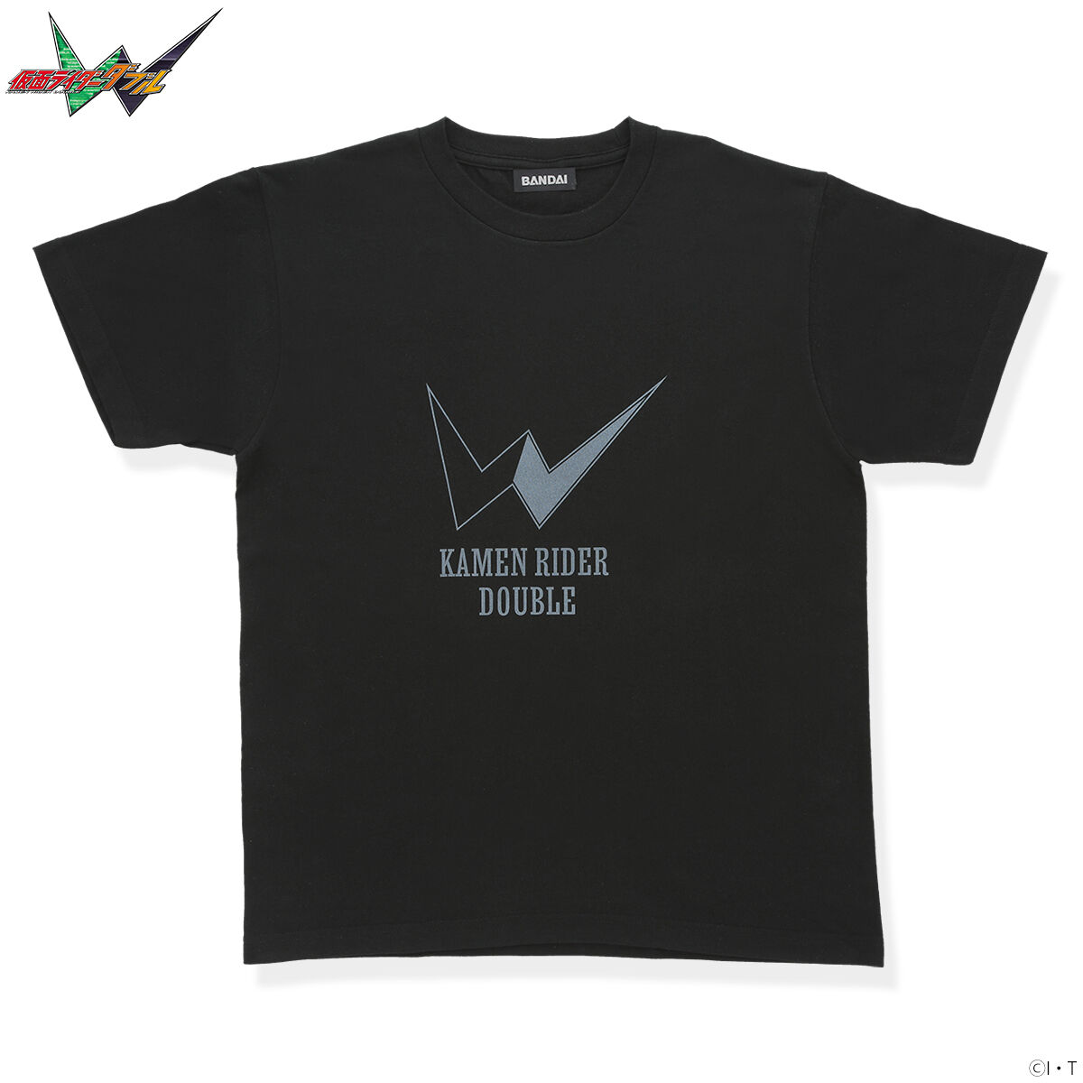 仮面ライダーW never tシャツ プレミアムバンダイ 仮面ライダー