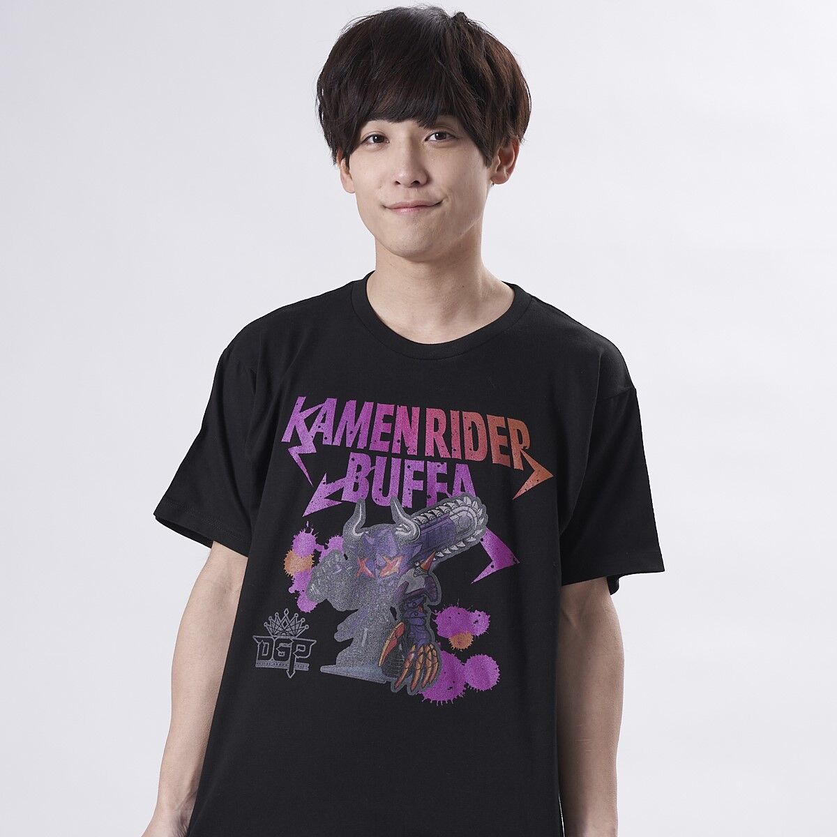 [1点限定] 仮面ライダーギーツ 仮面ライダーバッファ 終盤着用衣装シャツ Amazon.co.jp: [ミマオブです] 仮面ライダー Tシャツ 半袖 仮面