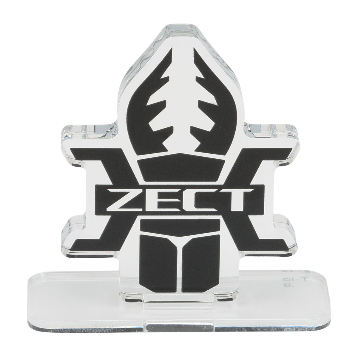 アクリルロゴディスプレイEX 仮面ライダーカブト：ZECT ガタック