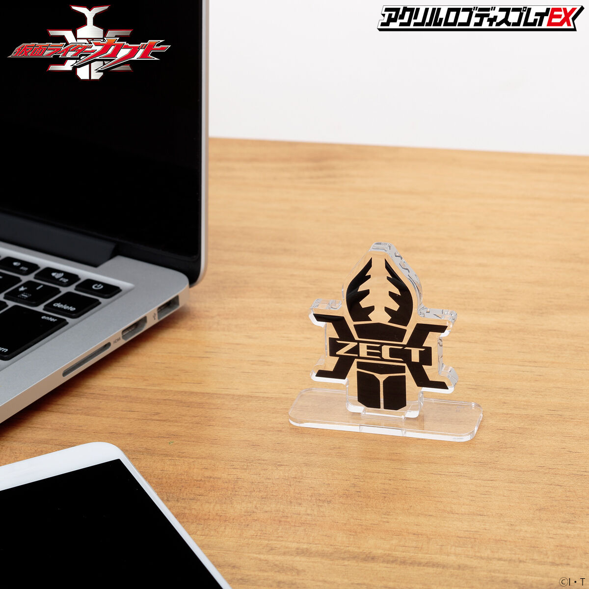 アクリルロゴディスプレイEX 仮面ライダーカブト：ZECT ガタック
