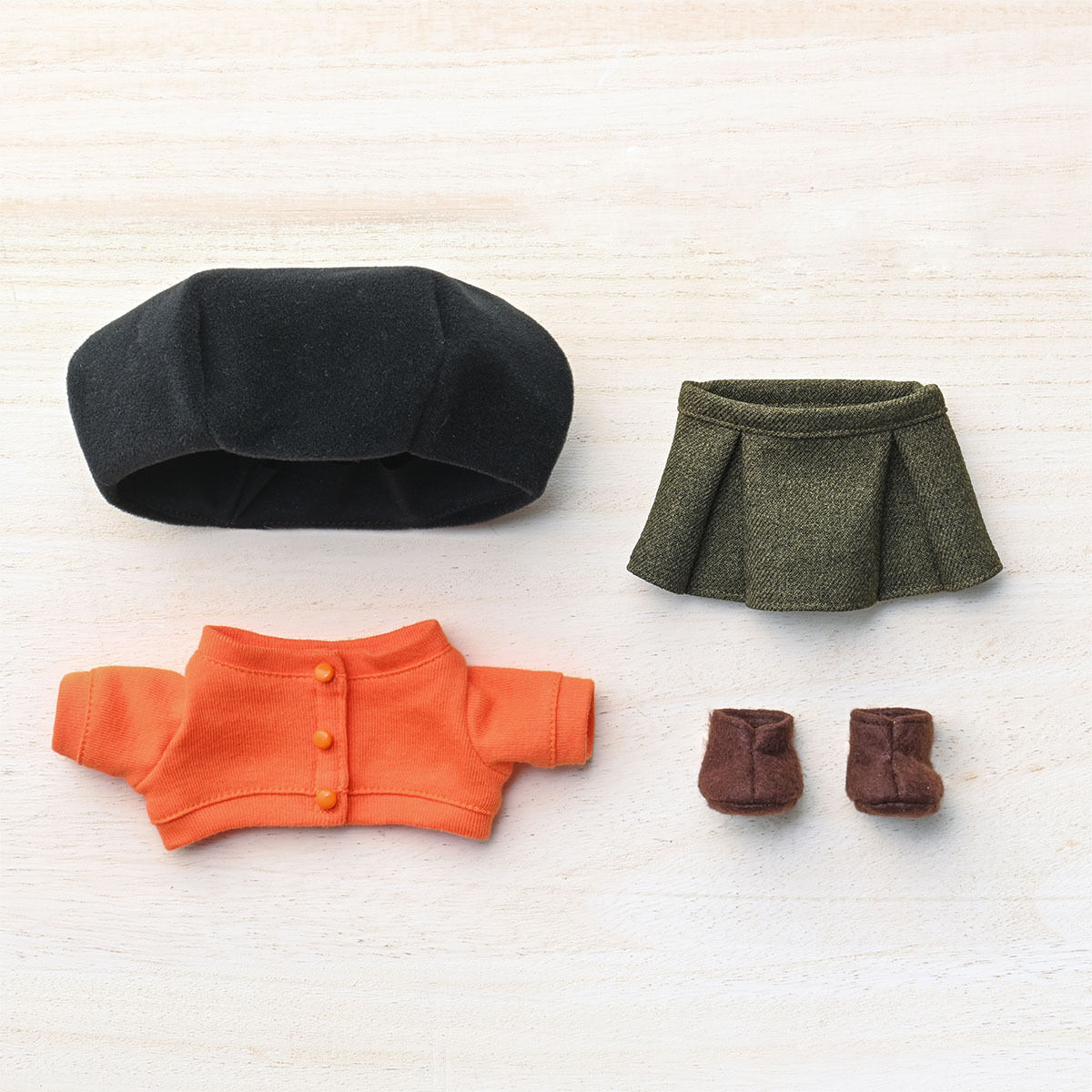 くまのがっこう Jackie's Wardrobe Series ベレー帽コーデセット くまのがっこう Jackie's Wardrobe Series ベレー帽コーデセット