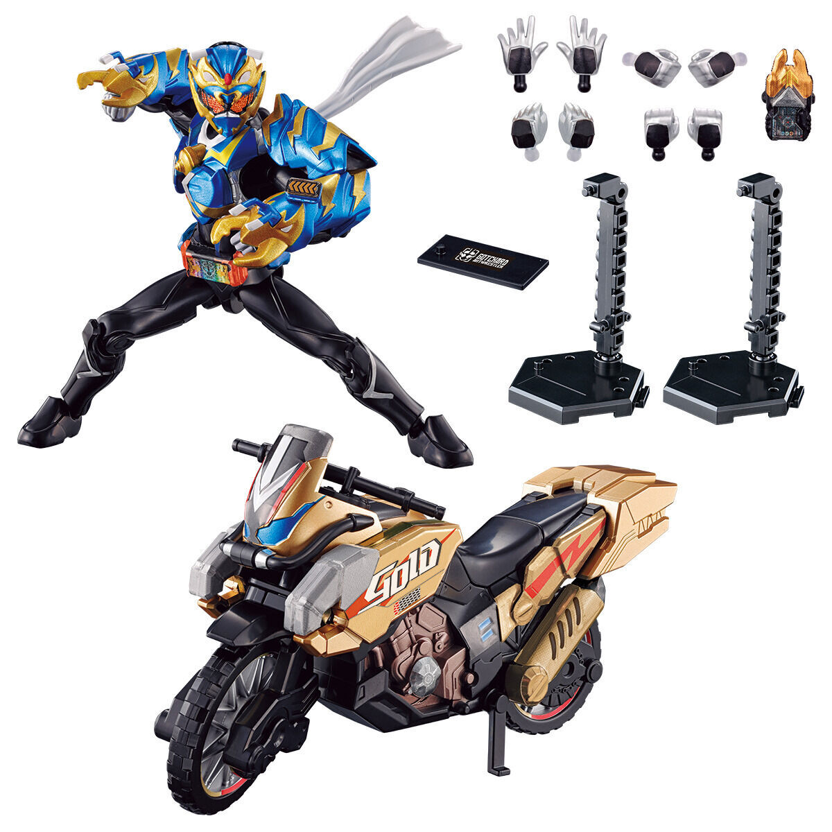 最新品即納バンダイ 仮面ライダー ダッシュバイカーセット 人形＆マシン3セット付 仮面ライダー