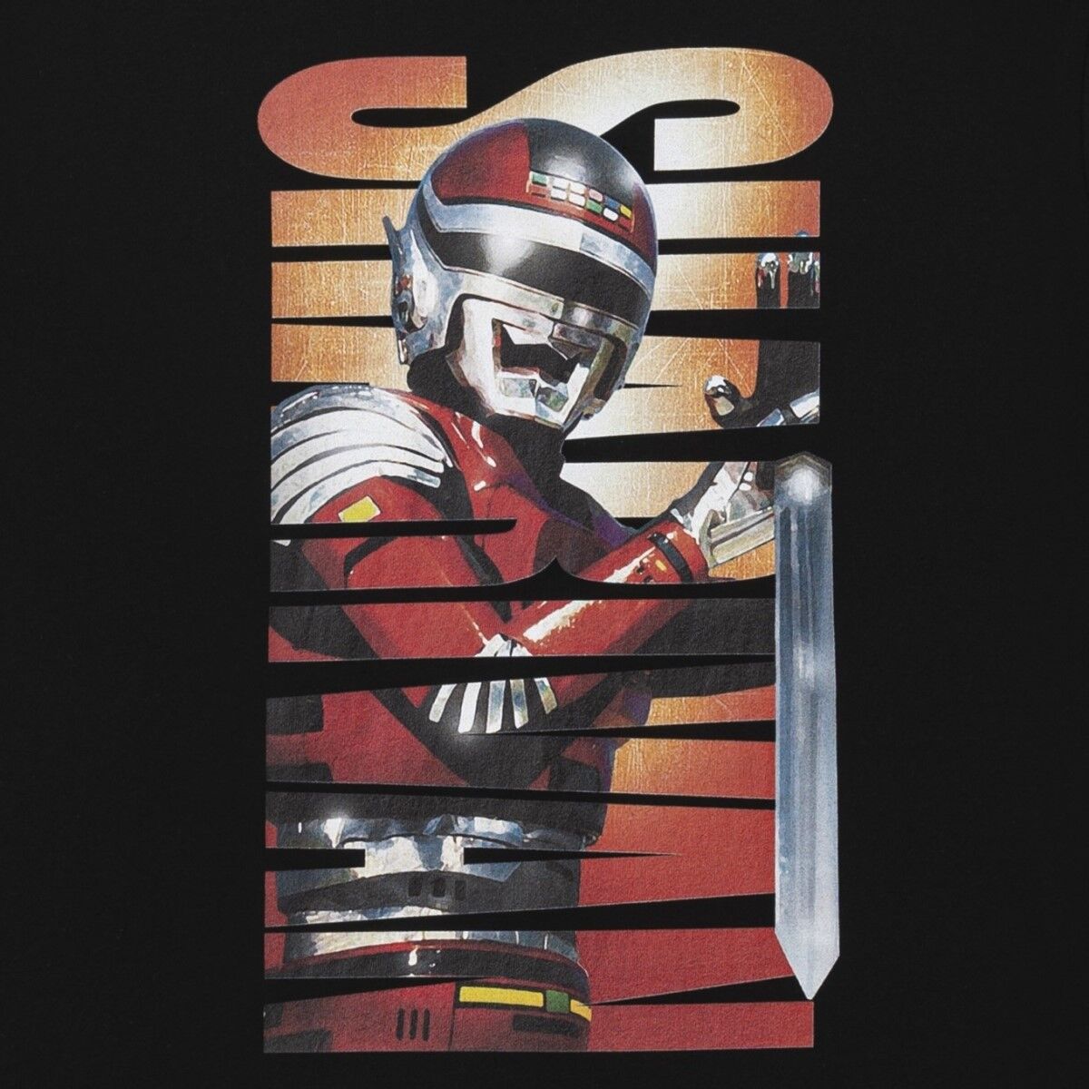 宇宙刑事シャリバン Tシャツ ロゴ柄 | 仮面ライダーシリーズ
