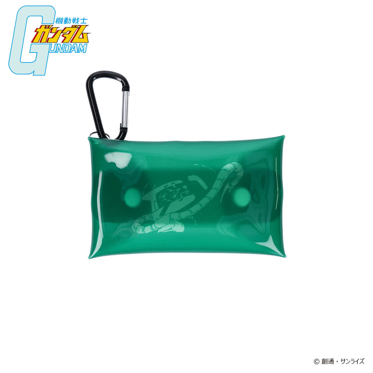 機動戦士ガンダム ザクモノアイ割れデザイン PVCクリアケース