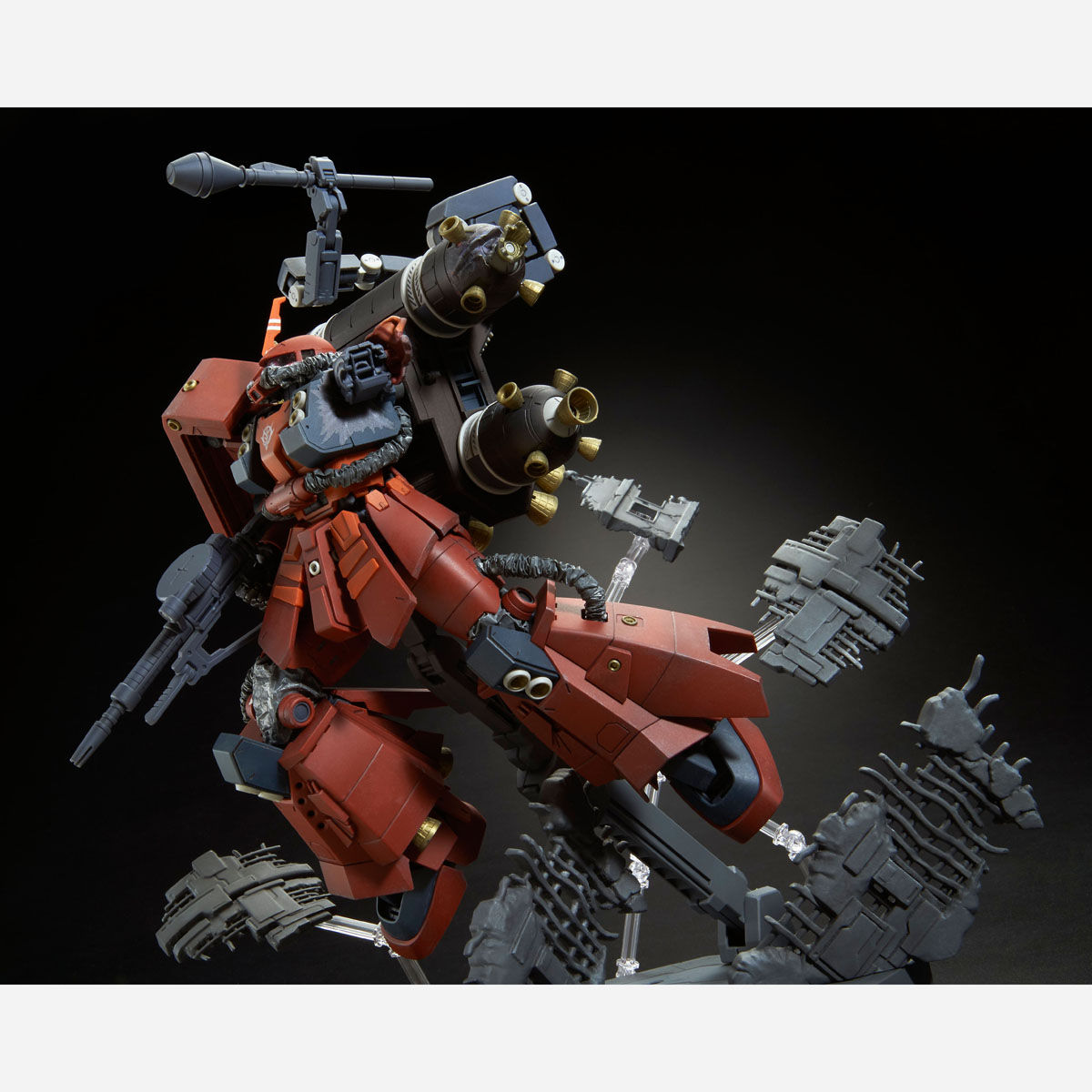 正規品直輸入 MG 1/100 フルアーマーガンダム、サイコザク ラスト