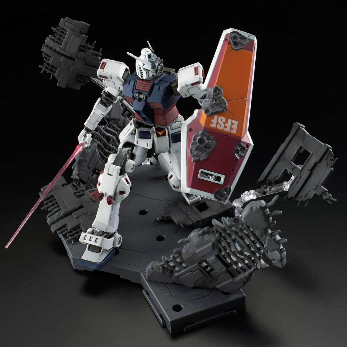 ＭＧ 1/100 フルアーマー・ガンダム（GUNDAM THUNDERBOLT版） ラスト 