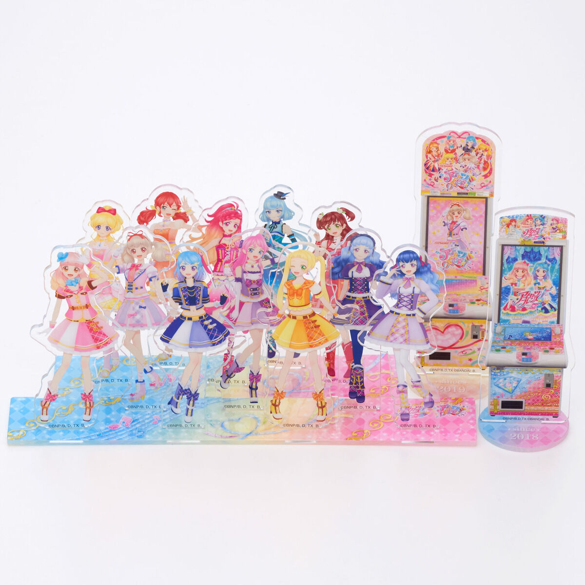 虹野ゆめ★アイカツ！　お部屋ver. アクリルスタンド　全種セット