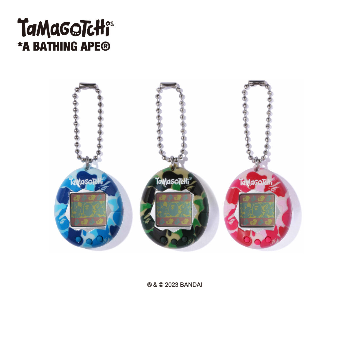 よろしくお願いしますA BATHING APE TaMaGoTcHi 3個セット売り