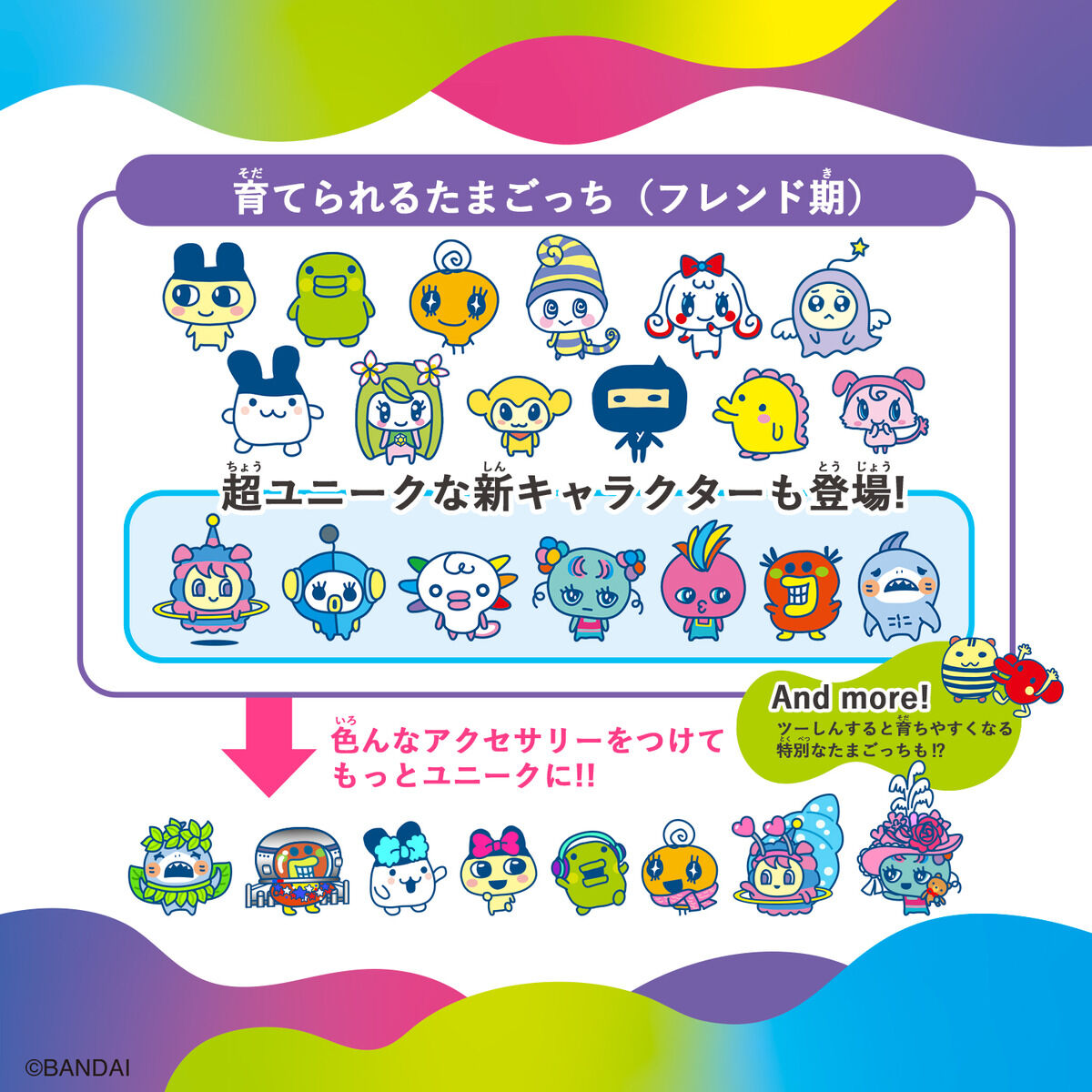 Tamagotchi Uni Blue | BANDAI TOYS