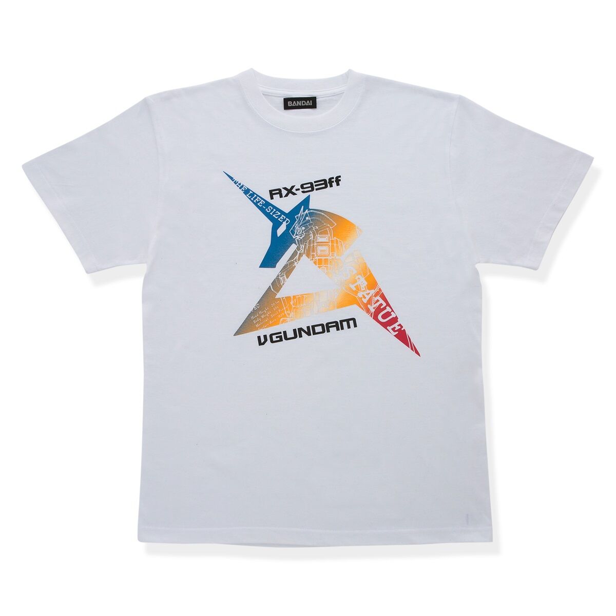 実物大νガンダム立像 フルカラーTシャツ | 機動戦士ガンダム 逆襲の