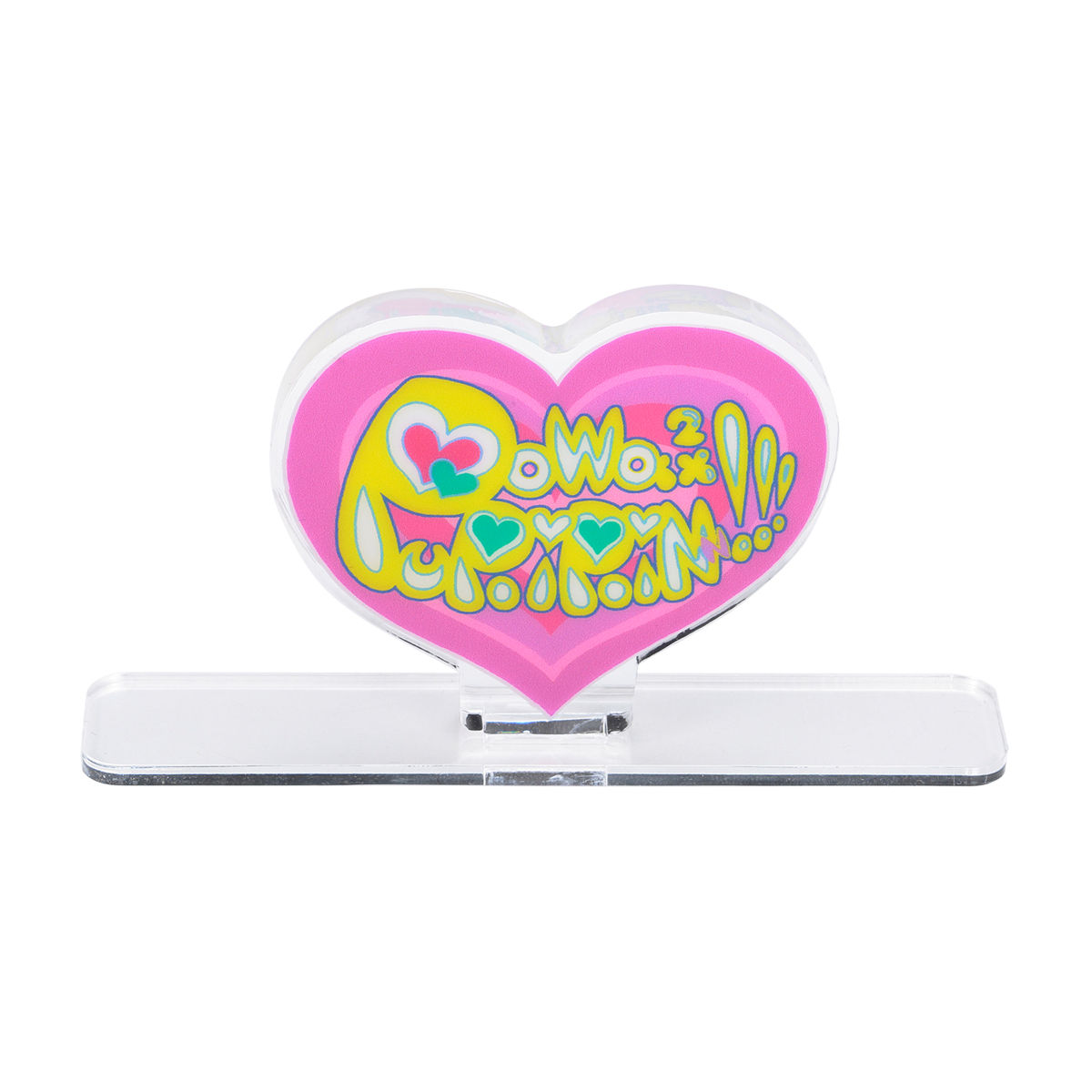 3次予約販売】アクリルロゴディスプレイEX アイカツ！ぽわぽわ