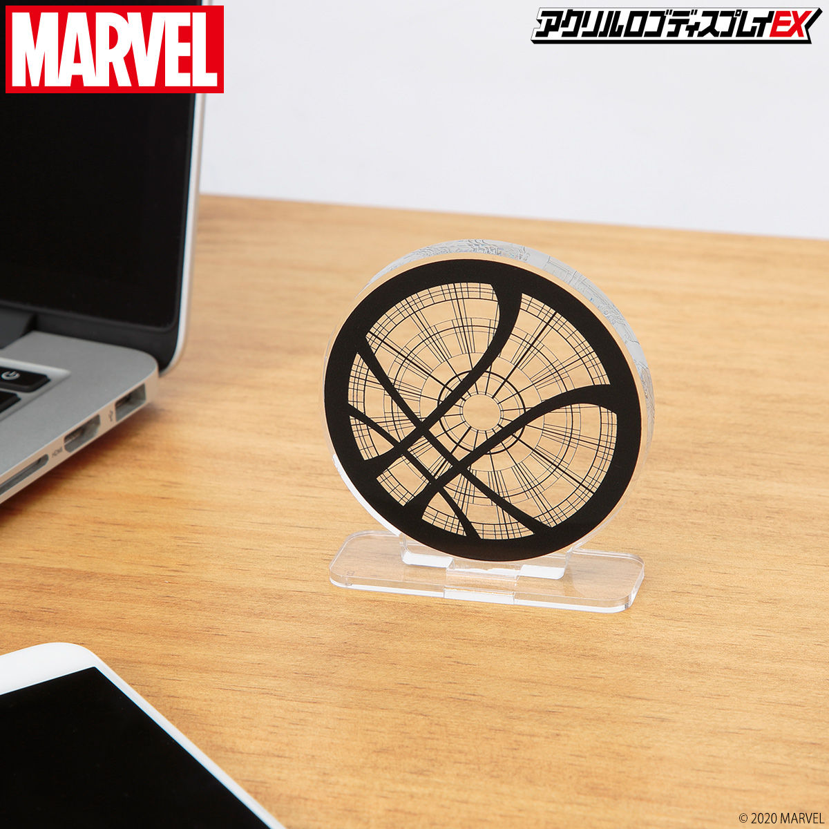 アクリルロゴディスプレイEX Marvel ヒーローマーク ドクター