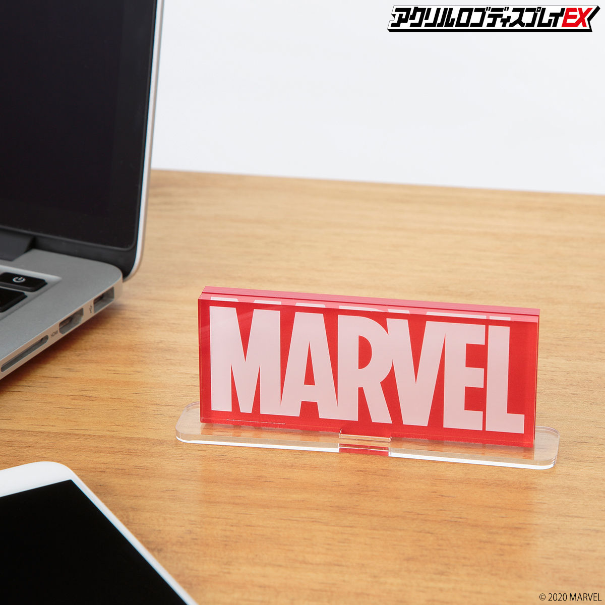 アクリルロゴディスプレイEX マーベル ボックス ロゴ/Marvel Box Logo