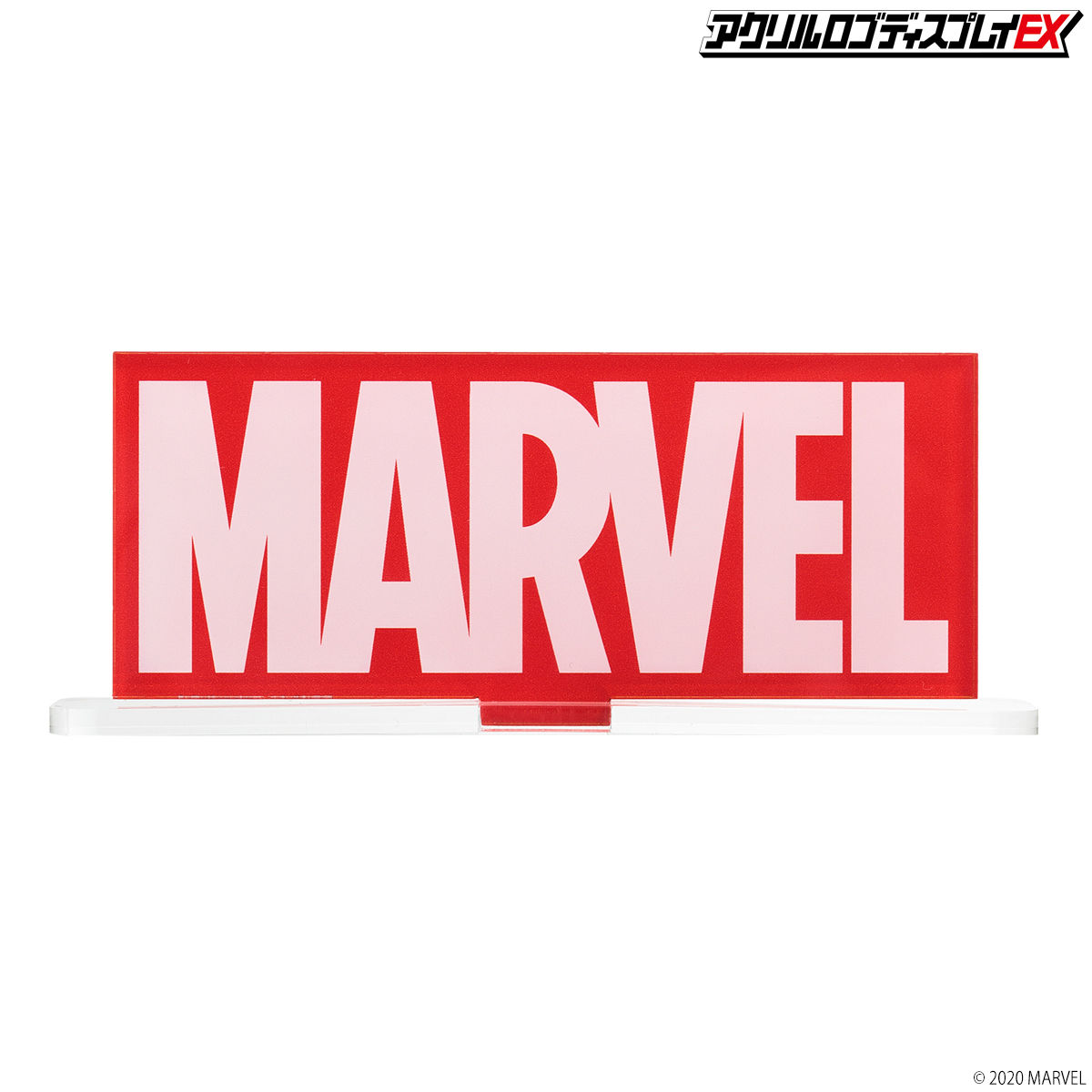 アクリルロゴディスプレイEX マーベル ボックス ロゴ/Marvel Box Logo