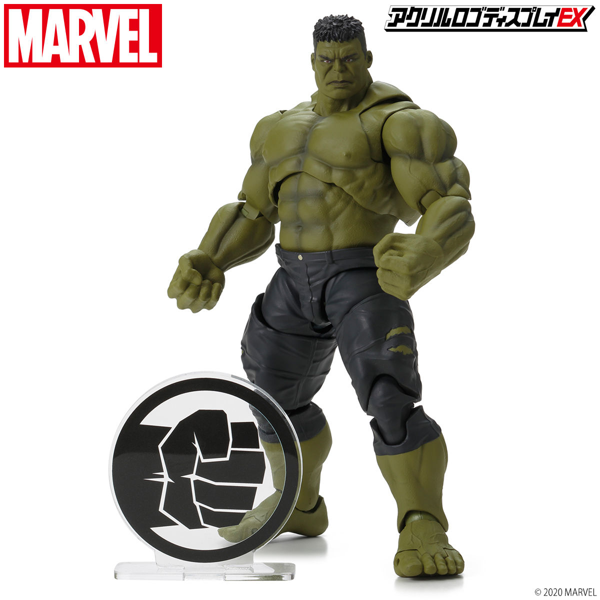 アクリルロゴディスプレイEX Marvel ヒーローマーク ハルク