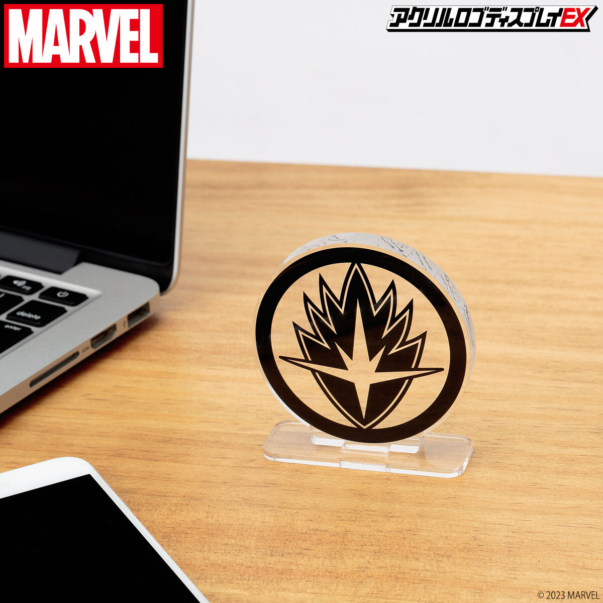 アクリルロゴディスプレイEX Marvel / ヒーローマーク スター・ロード
