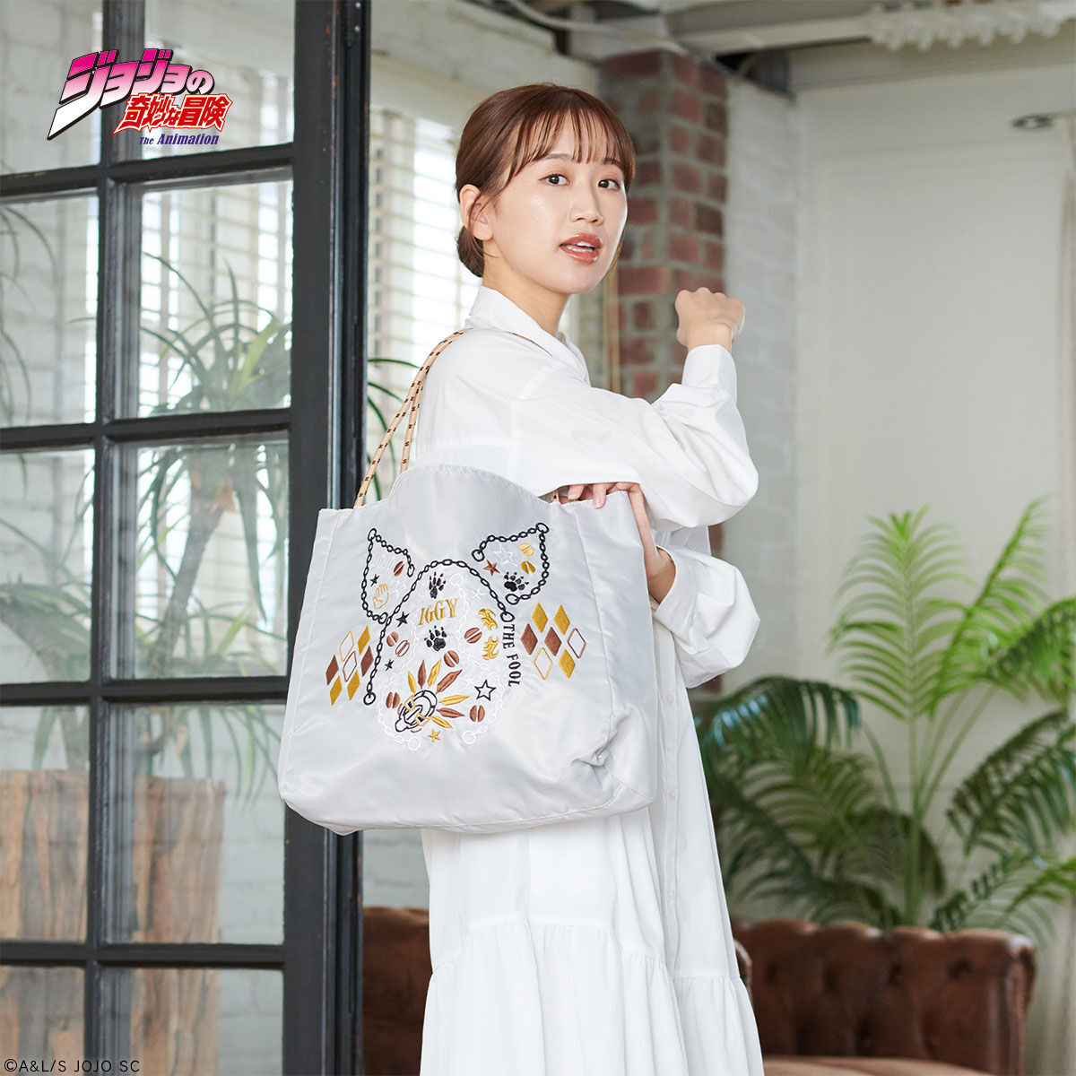 7,200円オノフィーフリー × ジョジョ イギー 刺繍バッグ
