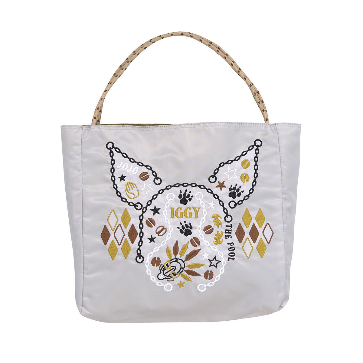 オノフィーフリー × ジョジョ イギー 刺繍バッグバッグ