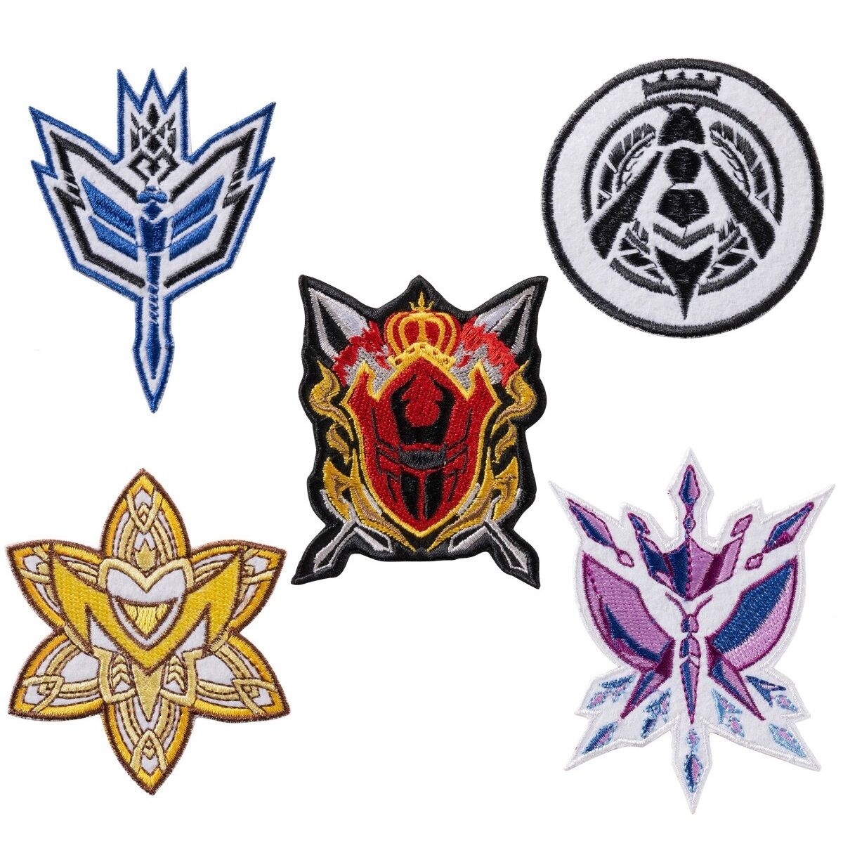 王様戦隊キングオージャー ワッペン 全5種 | スーパー戦隊シリーズ