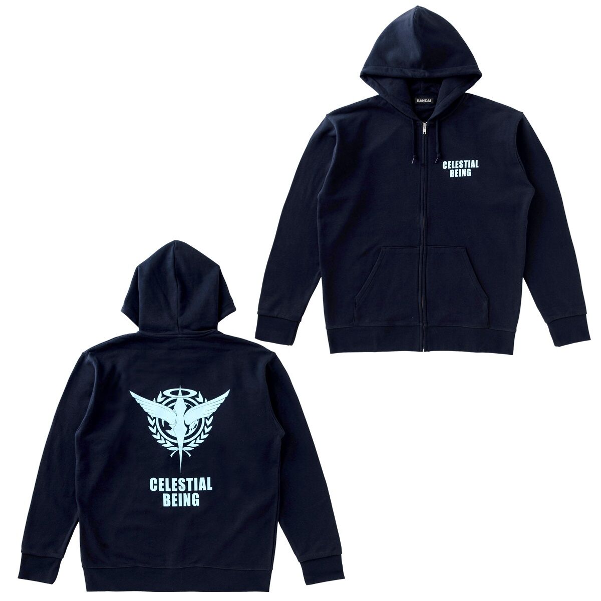 機動戦士ガンダム00 マーク ベーシックライン ジップパーカー