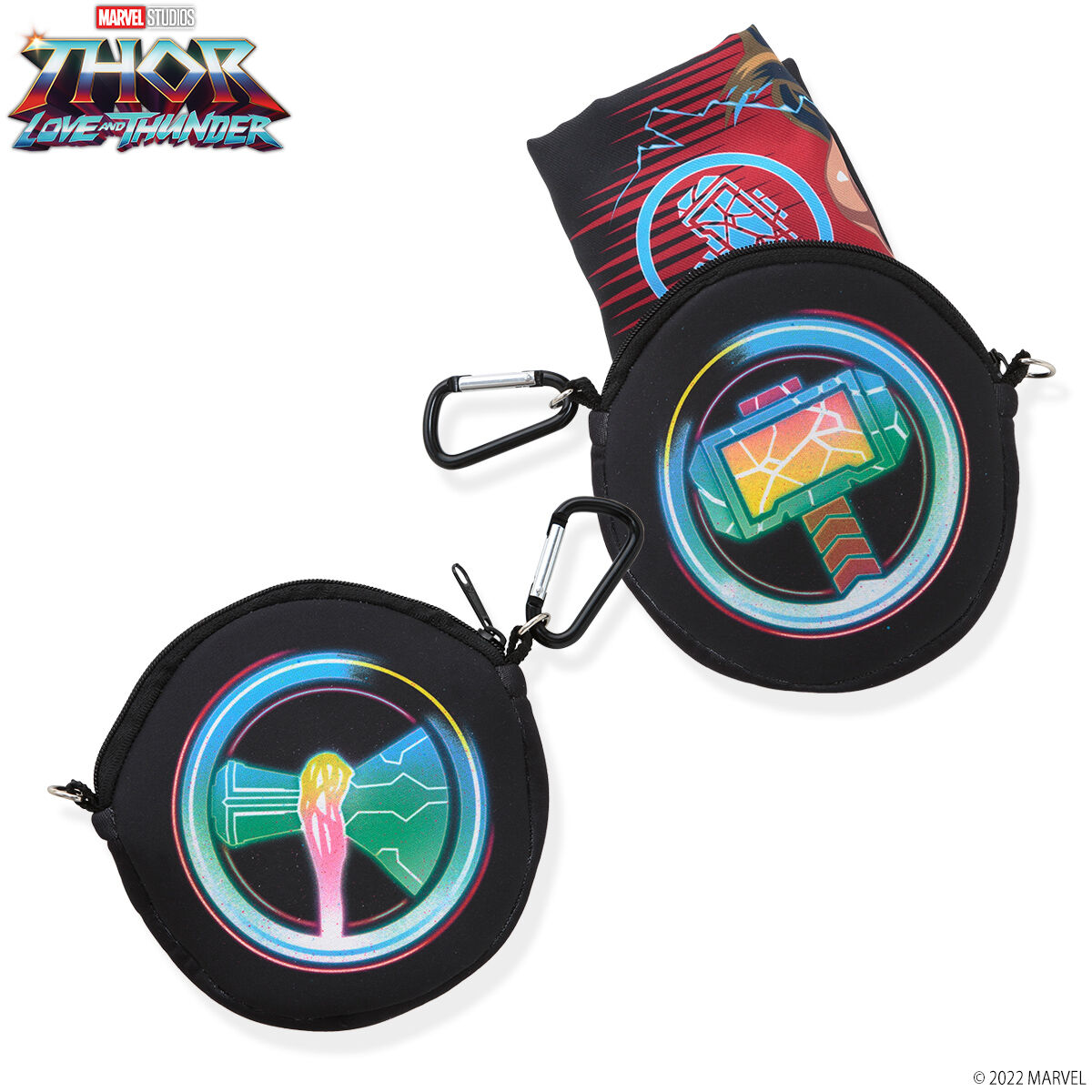 MARVEL ソー:ラブ&サンダー/Thor: Love and Thunder カラビナポーチ