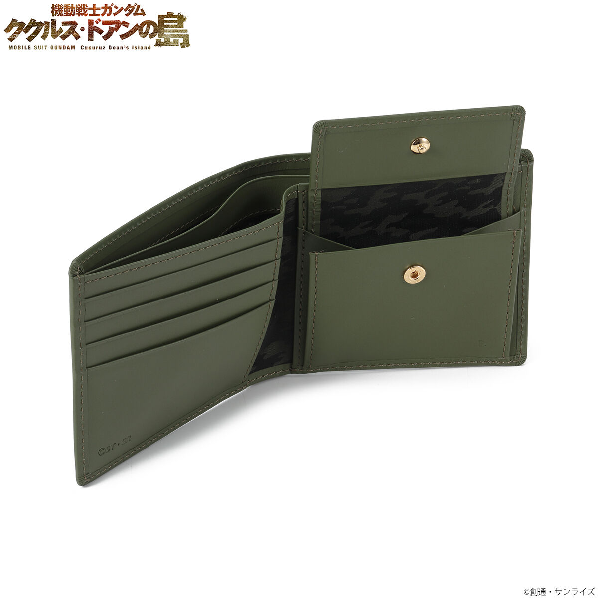機動戦士ガンダム　ククルス・ドアンの島　サザンクロス隊　革小物　4点セット 機動戦士ガンダム ククルス・ドアンの島 サザンクロス隊 二つ折り財布