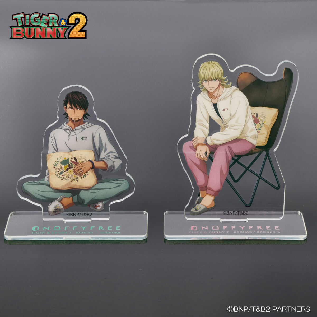 ONOFFYFREE TIGER＆BUNNY2 描きおろしアクリルスタンド | TIGER & BUNNY ファッション・アクセサリー |  アニメグッズ ・おもちゃならプレミアムバンダイ｜バンダイナムコグループの公式通販サイト