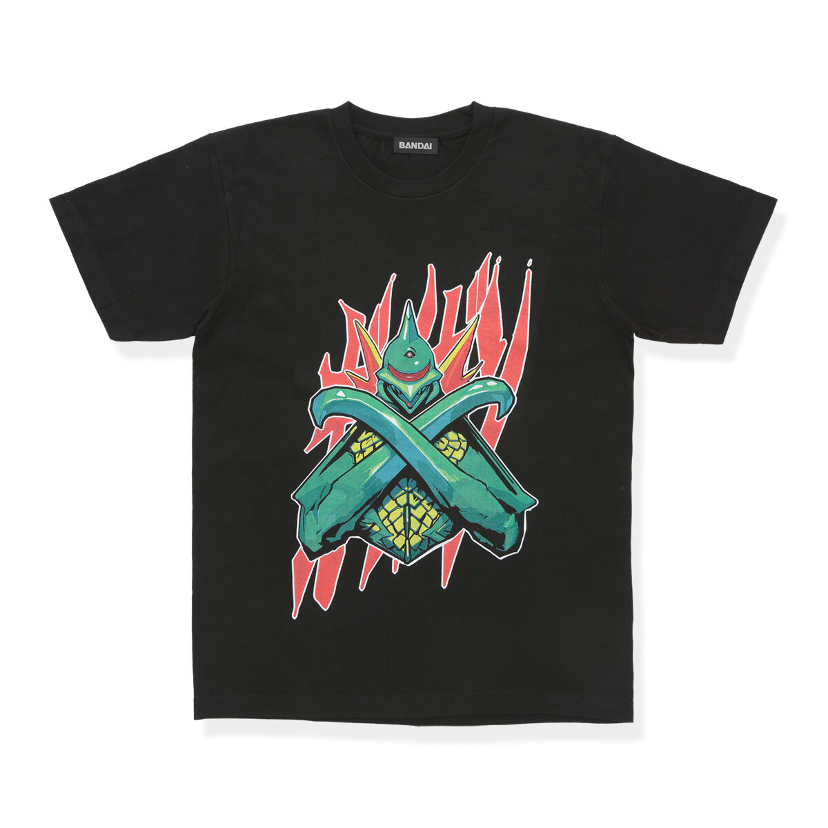 ‼️ガイラ　希少　バイラス コッテンポッペ‼️復刻版 ゴジラ ガイガン オリジナルイラスト Tシャツ バストアップVer