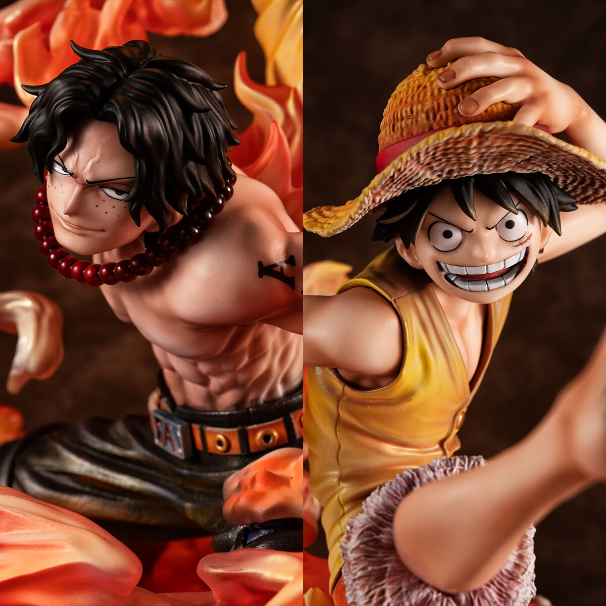 特価超特価限定 ワンピース ONE PIECE ルフィー エース サボ 三兄弟 WCF 木彫り完成品 JLS その他