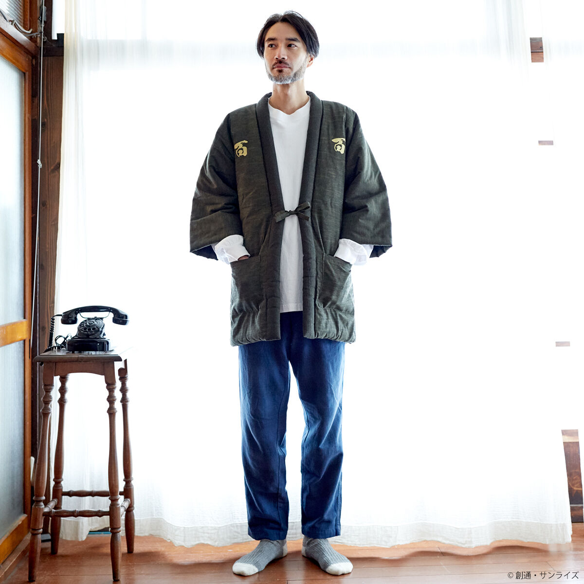 STRICT-G JAPAN 宮田織物『機動戦士Zガンダム』半纏ロング 百式 | 機動