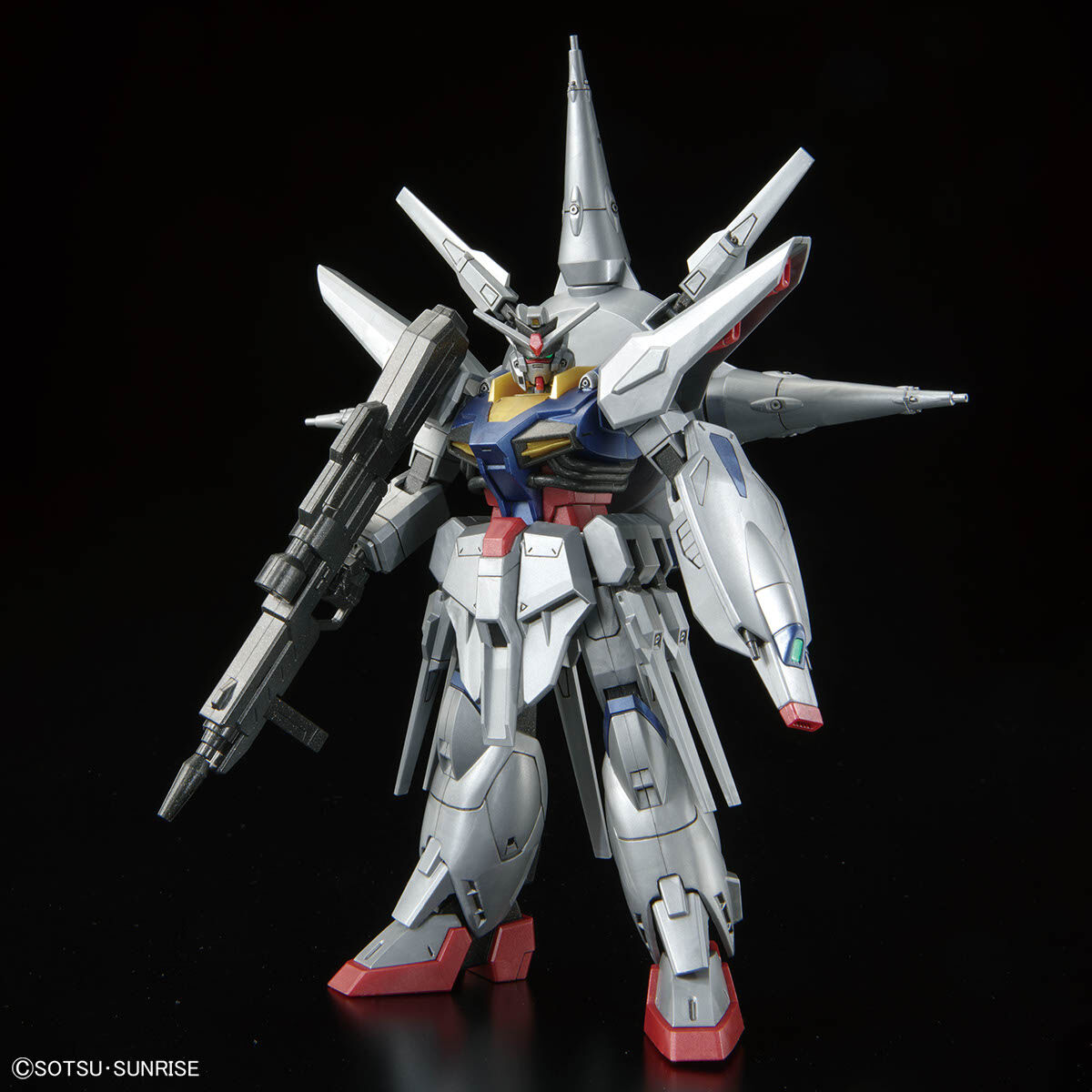 RG 1/144 ZGMF-X10A Freedom Gundam + RG 1/144 ZGMF-X09A Justice Gundam + HGGS 1/144 Renewal.013 ZGMF-X13A Providence Gundam(Clear Color)