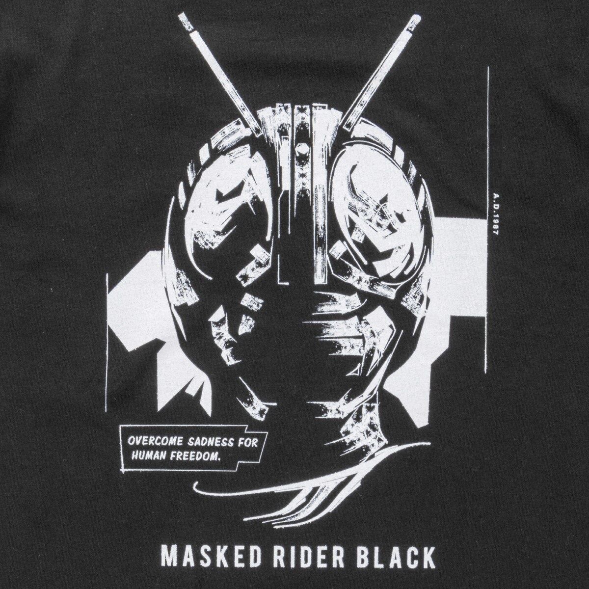 東映ヒーローTシャツ 仮面ライダーブラックシリーズ【仮面