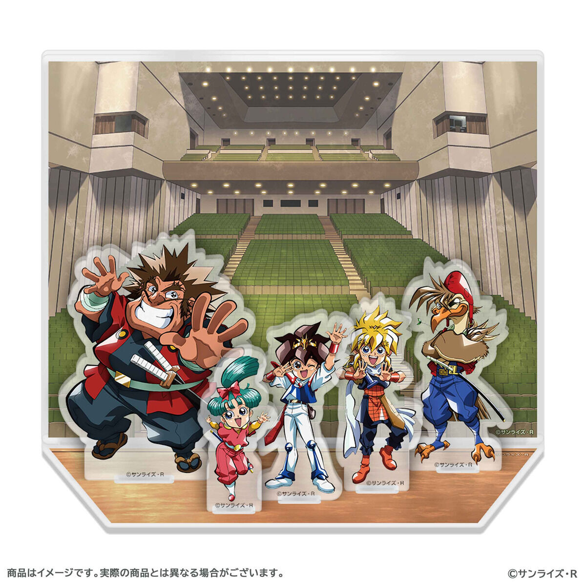 魔神英雄伝ワタル 35周年感謝祭 アクリルジオラマ | 映像・本