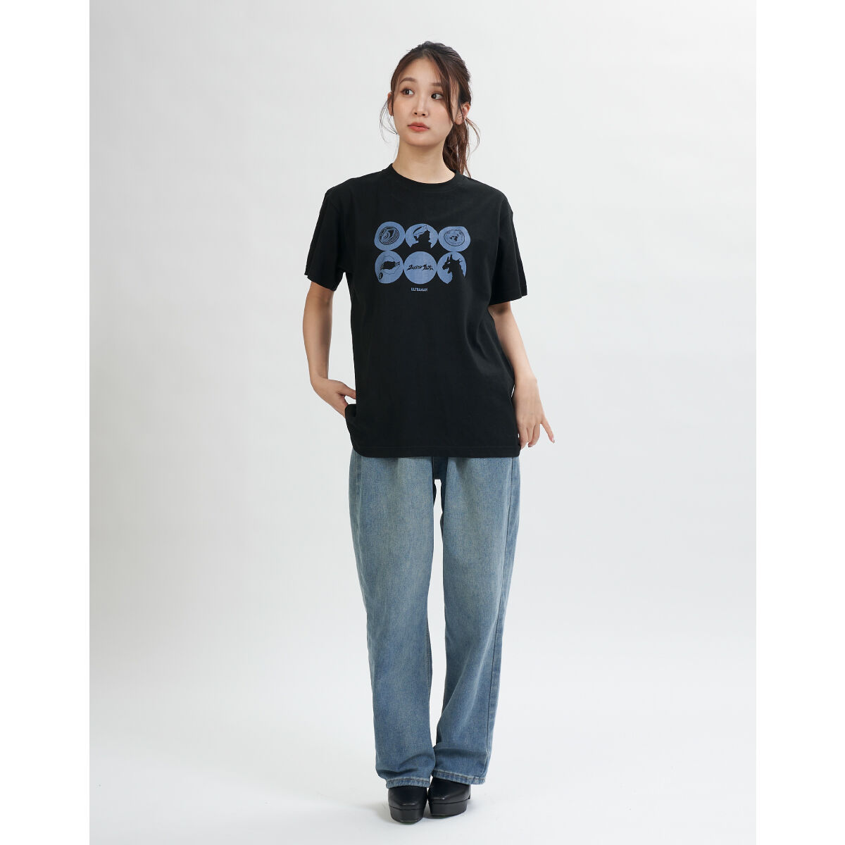 ご*ろ様 ウルトラマン ブレーザー　Tシャツ ネイビー　XXS 新品未使用 新品・未開封】ウルトラマンブレーザー ビッグTシャツ XXSの通販