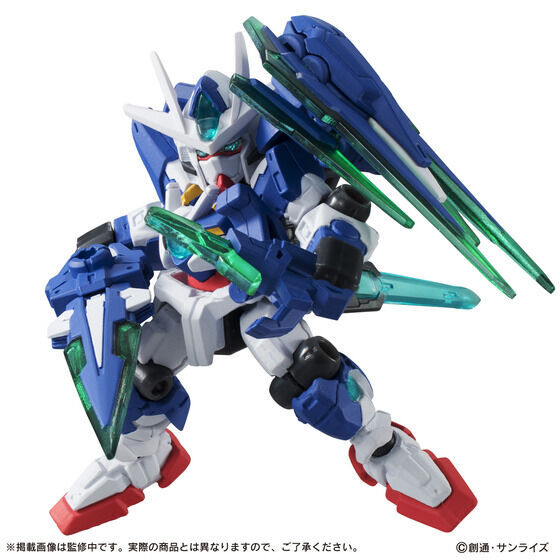 モビルスーツアンサンブル EX 06A ダブルオー 00クアンタ フルセイバー ガンダム00』EX弾連続リリース！ガシャポン「機動戦士ガンダム
