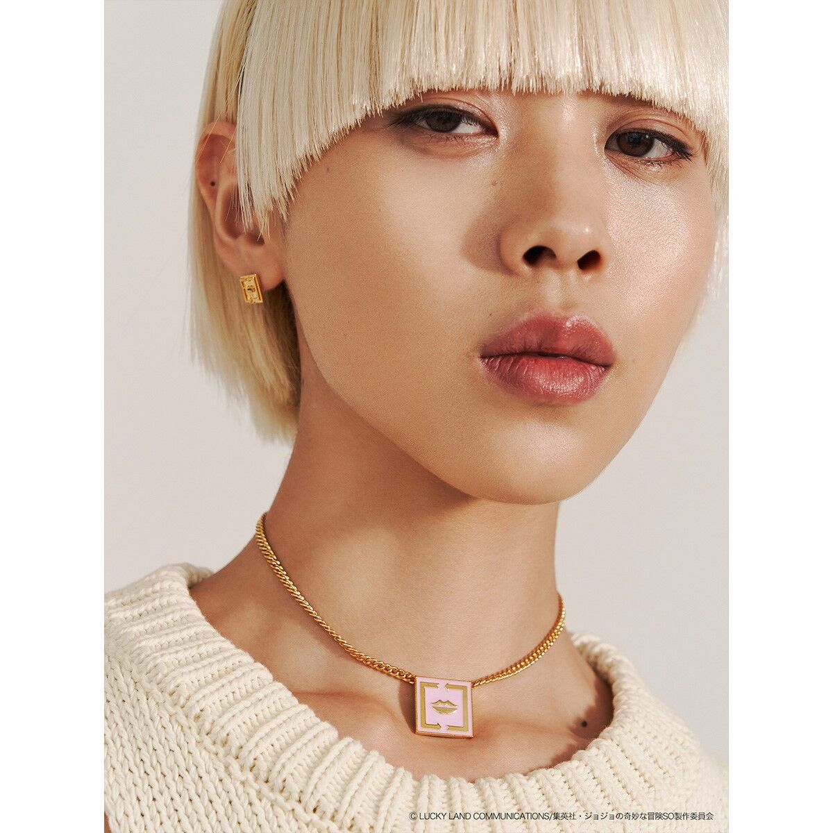 ジョジョの奇妙な冒険ストーンオーシャン×PAMEO POSEEコステロチョーカー ジョジョの奇妙な冒険 ストーンオーシャン×PAMEO POSE】E・コステロ