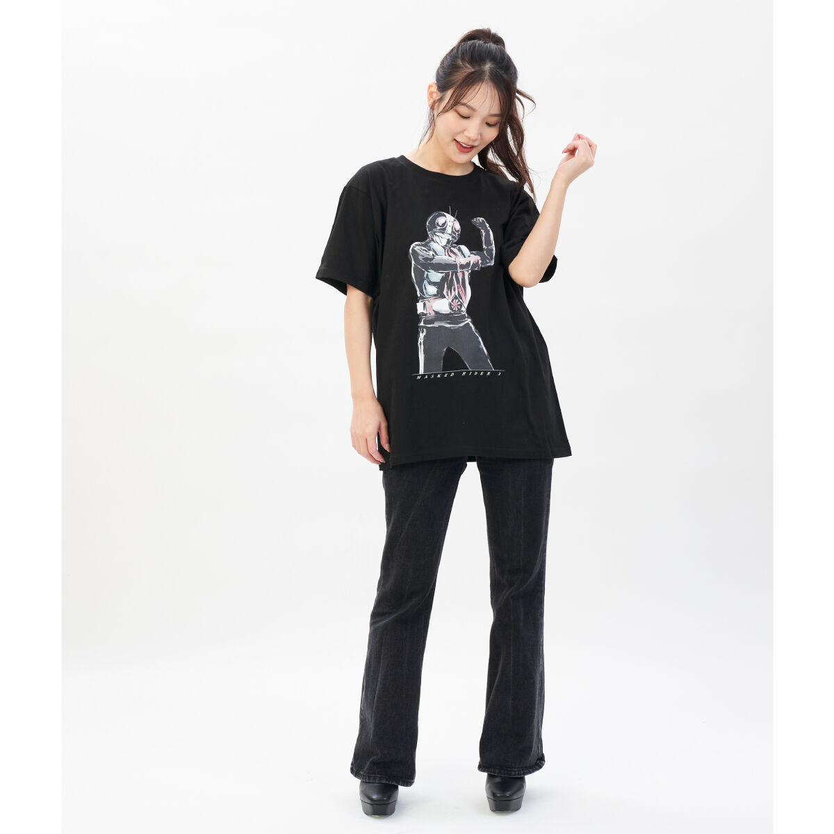 仮面ライダーTシャツ ナチュラルシリーズ第2弾（仮面ライダー2号 