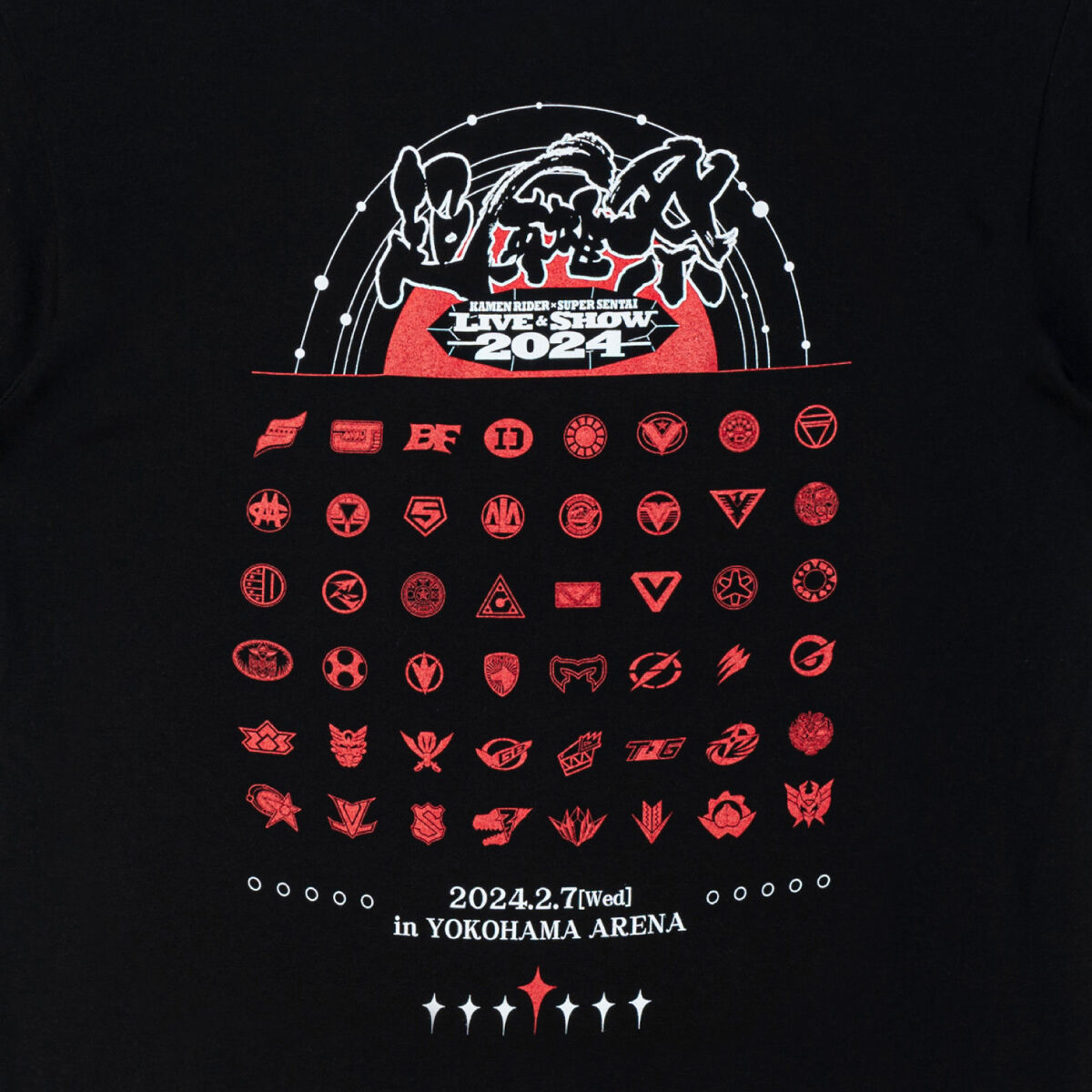 超英雄祭2024】スーパー戦隊シリーズ Tシャツ | 仮面ライダーシリーズ