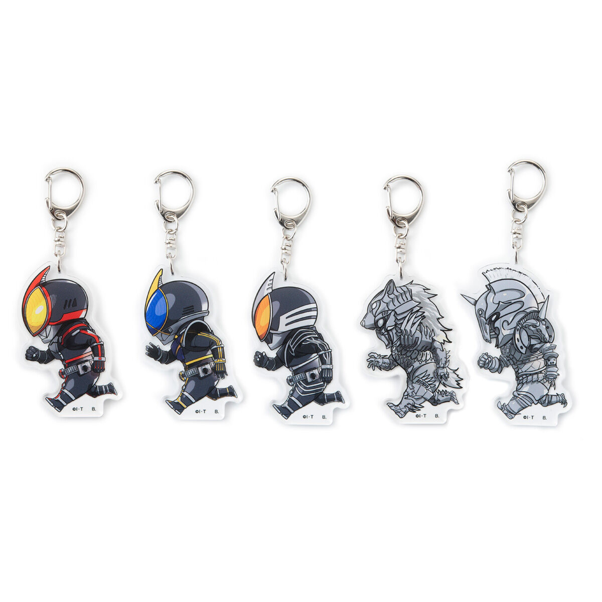 仮面ライダー555 走るデフォルメシリーズ アクリルキーホルダー（全5種