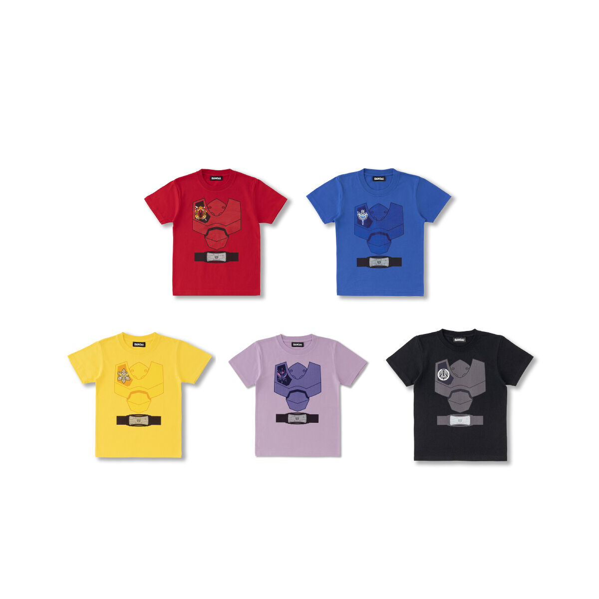 王様戦隊キングオージャー 変身Tシャツ（全5種）【子ども用】【再販