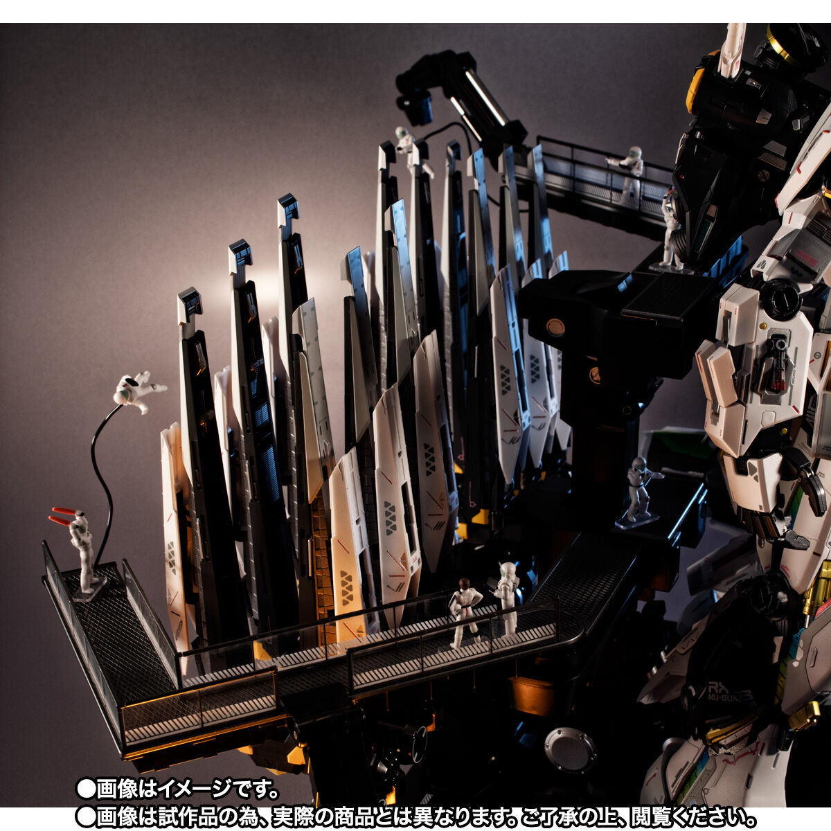 抽選販売】METAL STRUCTURE 解体匠機 RX-93 νガンダム フィン・ファンネル装備【2期：2024年4月発送分】 | 機動戦士ガンダム  逆襲のシャア フィギュア・プラモデル・プラキット | アニメグッズ ・おもちゃならプレミアムバンダイ｜バンダイナムコグループの公式通販サイト