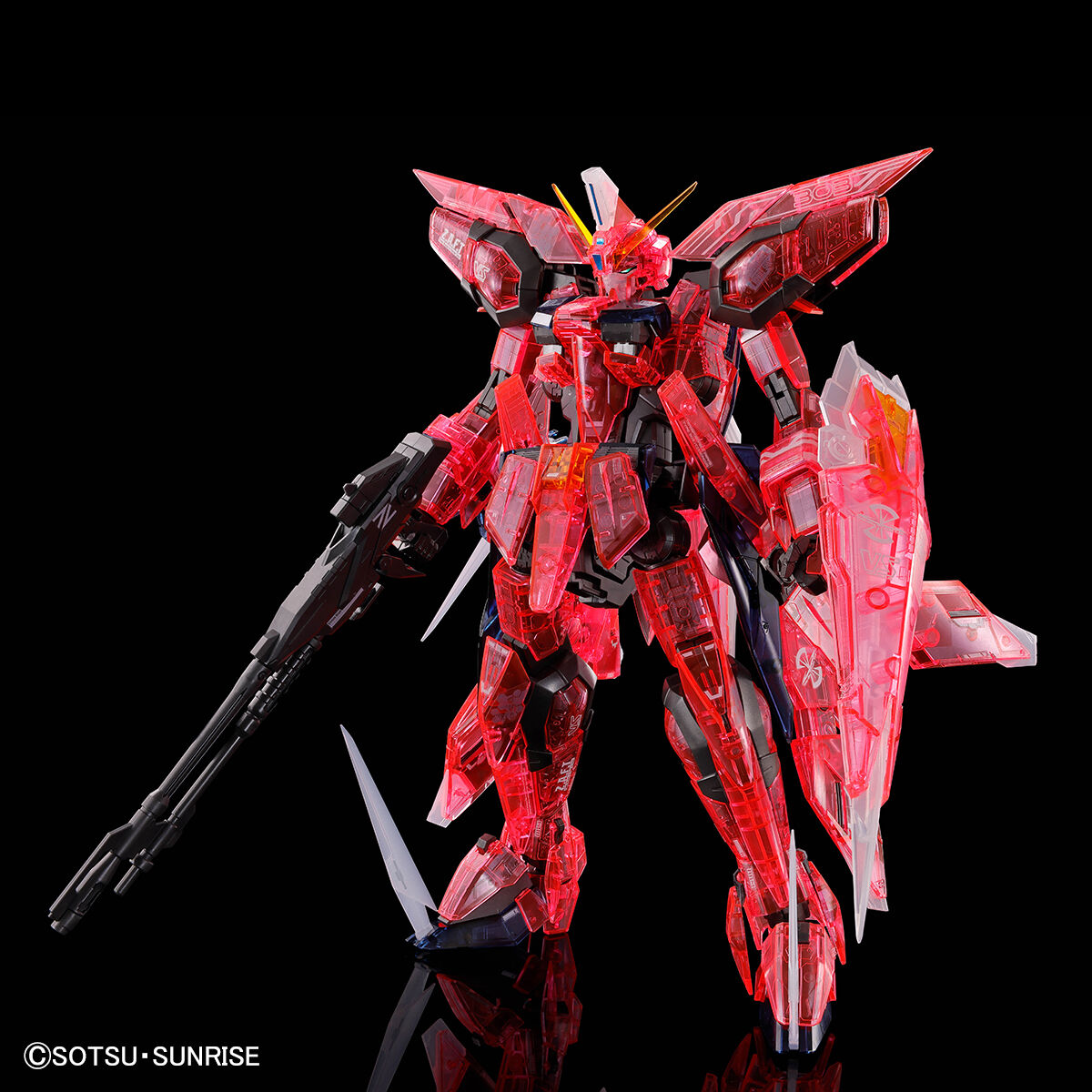 MG 1/100 GAT-X303 Aegis Gundam(Clear Color)
