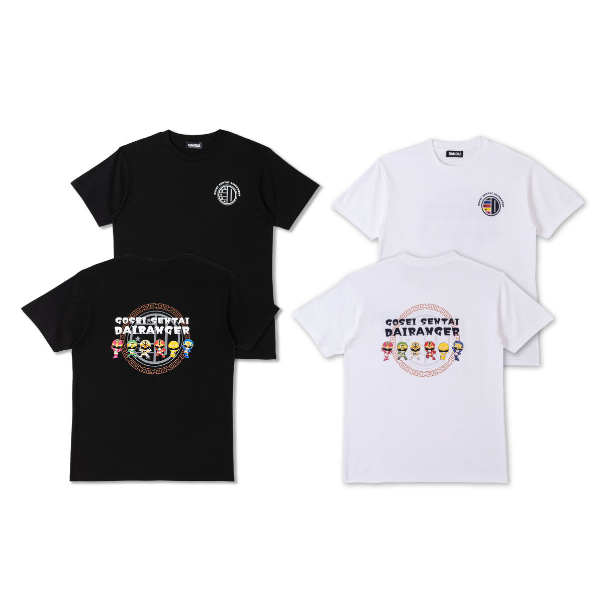 五星戦隊ダイレンジャー デフォルメ Tシャツ【再販】 | 五星戦隊