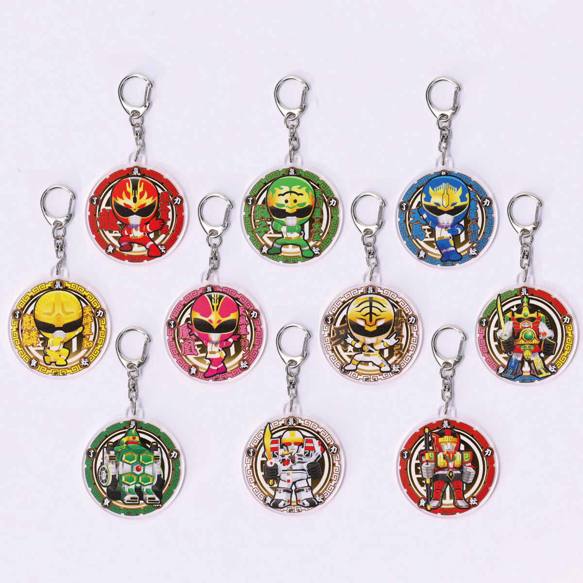 当時物 ゴレンジャー アカレンジャー ダイキャスト キーホルダー
