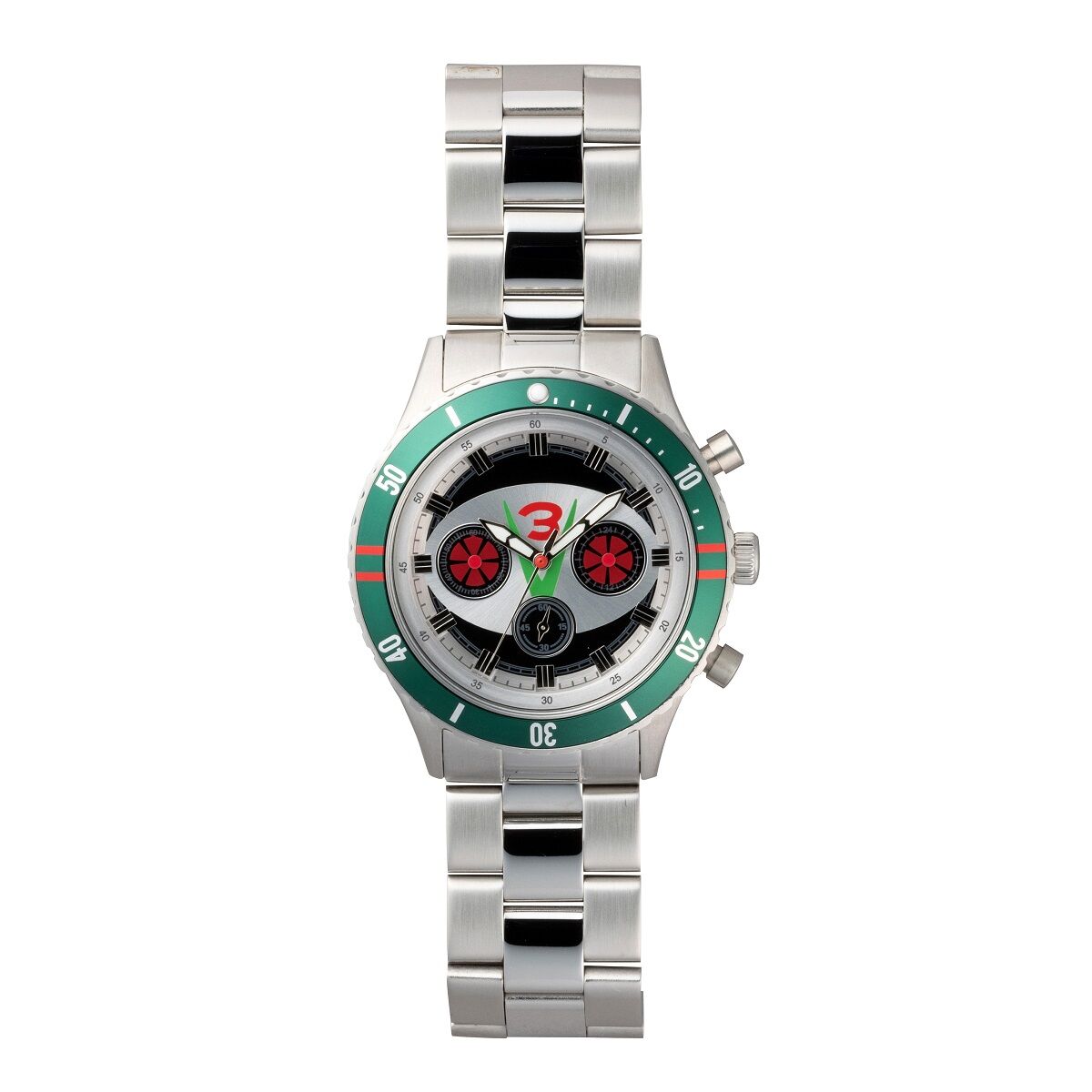 仮面ライダーV3 クロノグラフ 腕時計 バンコレ LiveActionWatch定価は27500円です
