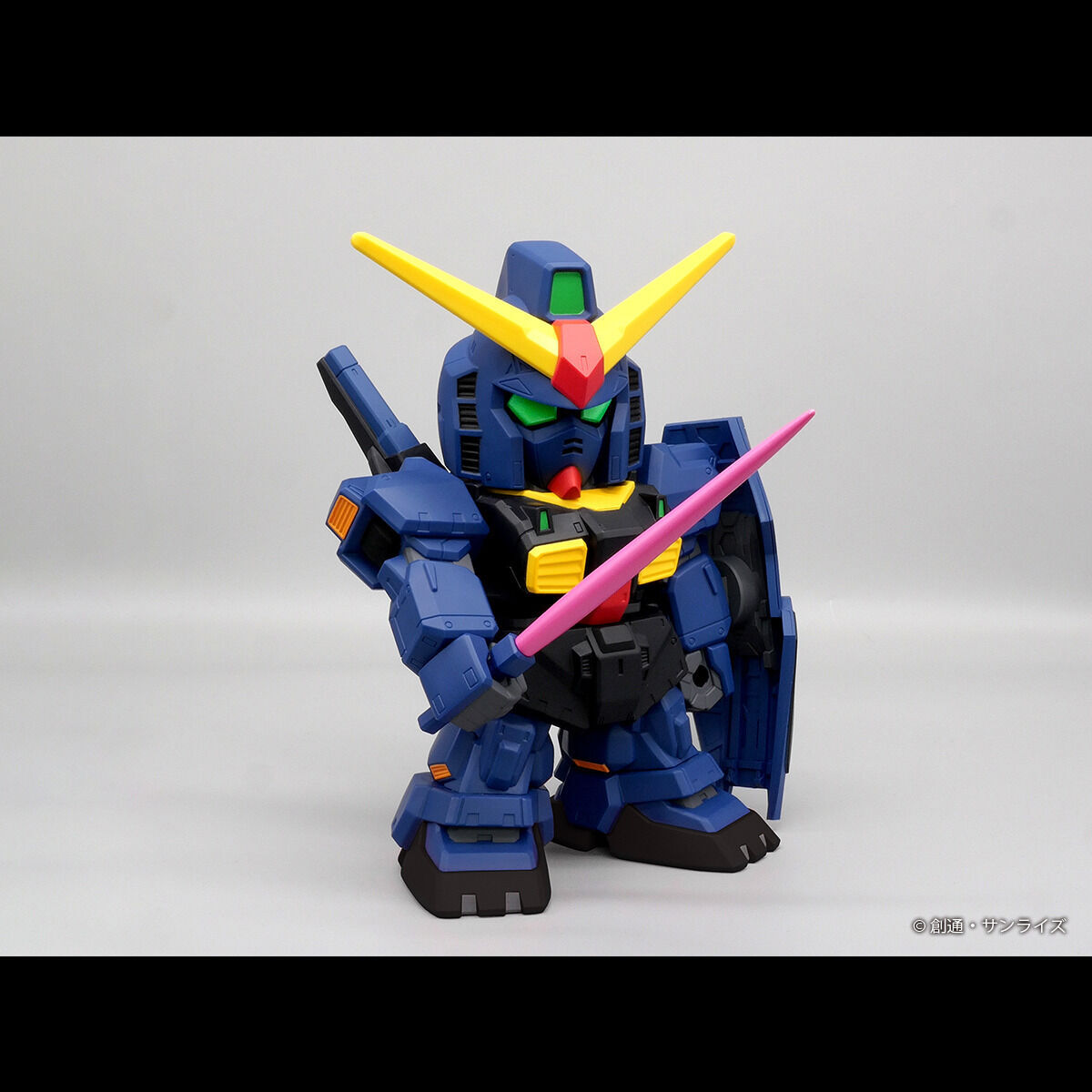 Jumbo Soft Vinyl Figure SD RX-178 Gundam Mk-Ⅱ(Titans Color) -SD Gundam-