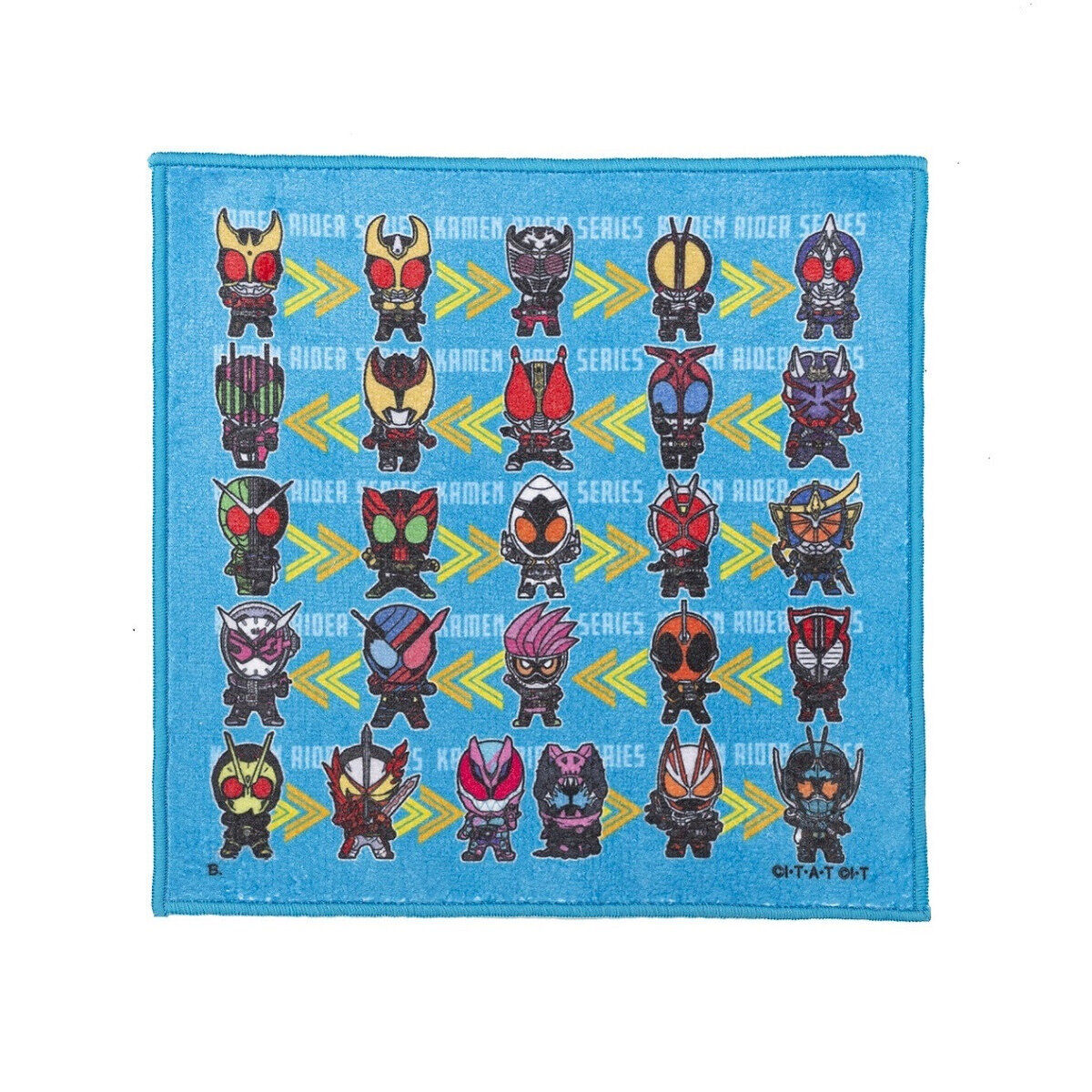 メジャー　シリアルNo.入りフィギュア 当選タオルセット 仮面ライダーガッチャード デフォルメ ミニタオル（25cm×25cm