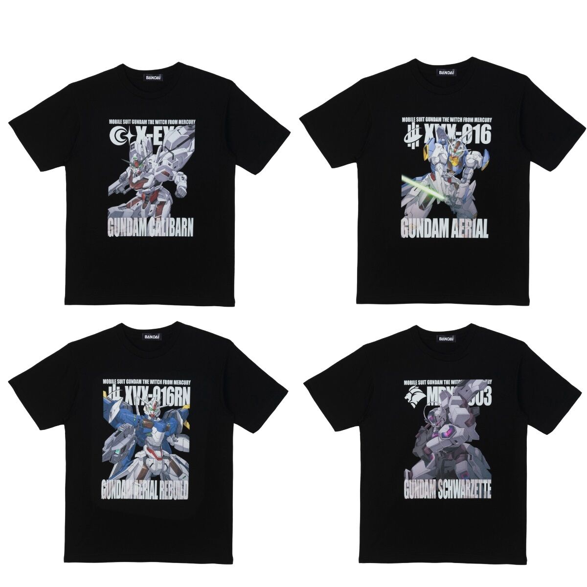機動戦士ガンダム 水星の魔女 フルカラーTシャツ 第四弾 （全4種