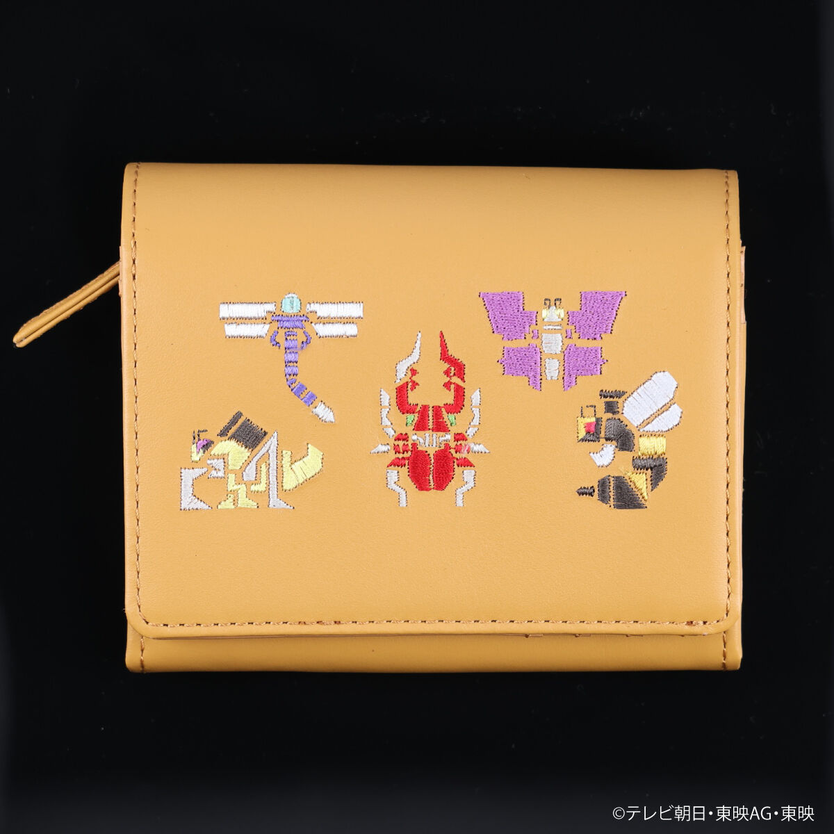 王様戦隊キングオージャーラウンド 刺しゅう 二つ折り財布
